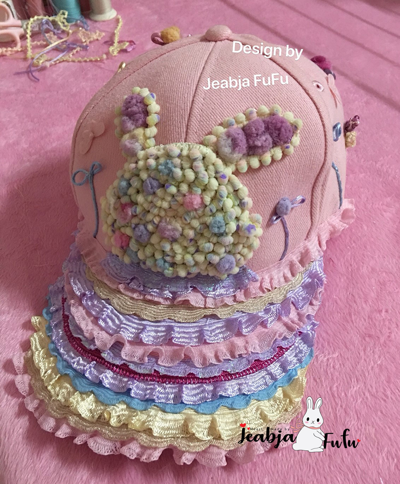 Jeabja Fufuกับหมวก Rabbit Mermaid ที่ตกแต่งด้วย MOMOTARA02