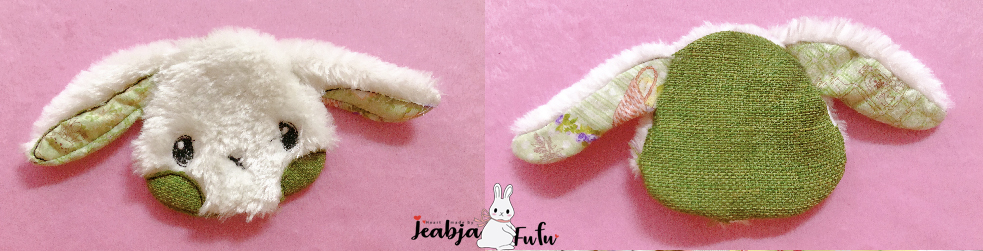สอนปักผ้าขน Fufu the Rabbit by Jeabja fufu